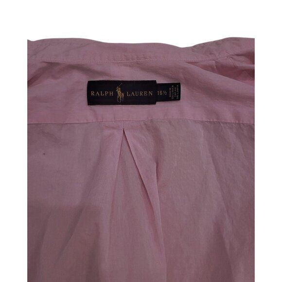 Ralph Lauren Baby Pink and Blue Button-Up Shirt - Picture 5 of 7
